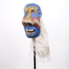 Colorful Tiv Kwagh-Hir Festival Mask 14" - Nigeria - African Art