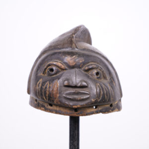 Yoruba Gelede Mask 8.5" Long - Nigeria - African Tribal Art